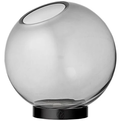 GLOBE vase w. stand
