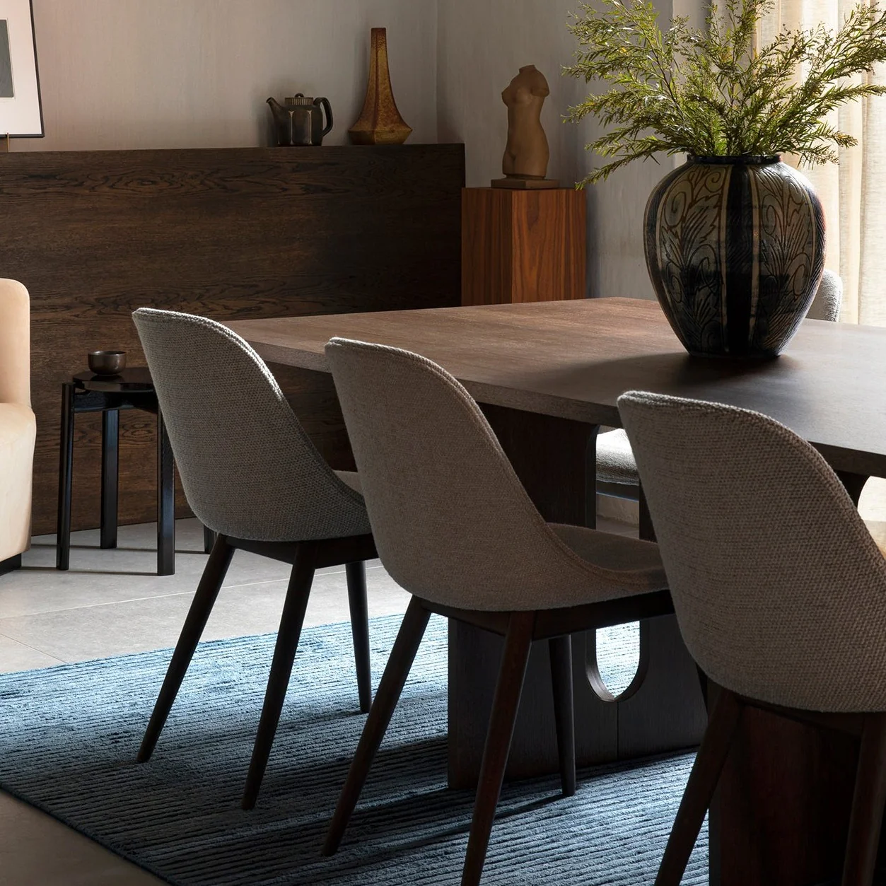 Harbour Side Dining Chair - UPHOLSTERED SHELL