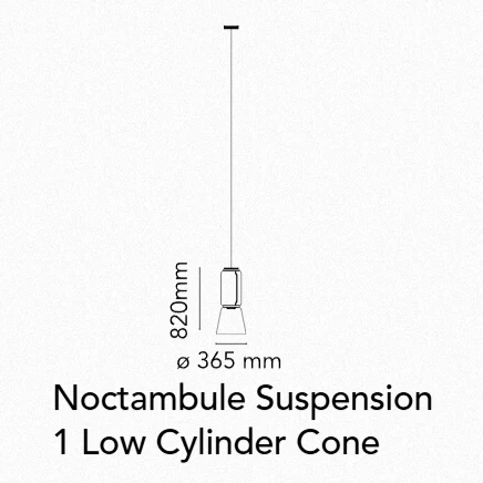 Noctambule Suspension Low Cylinders & Cone