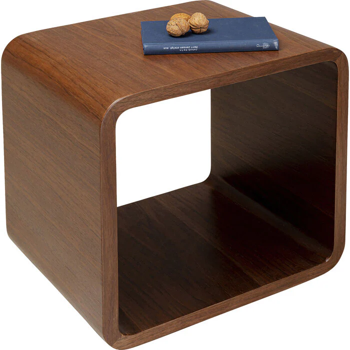 Lounge Cube MDF Walnut