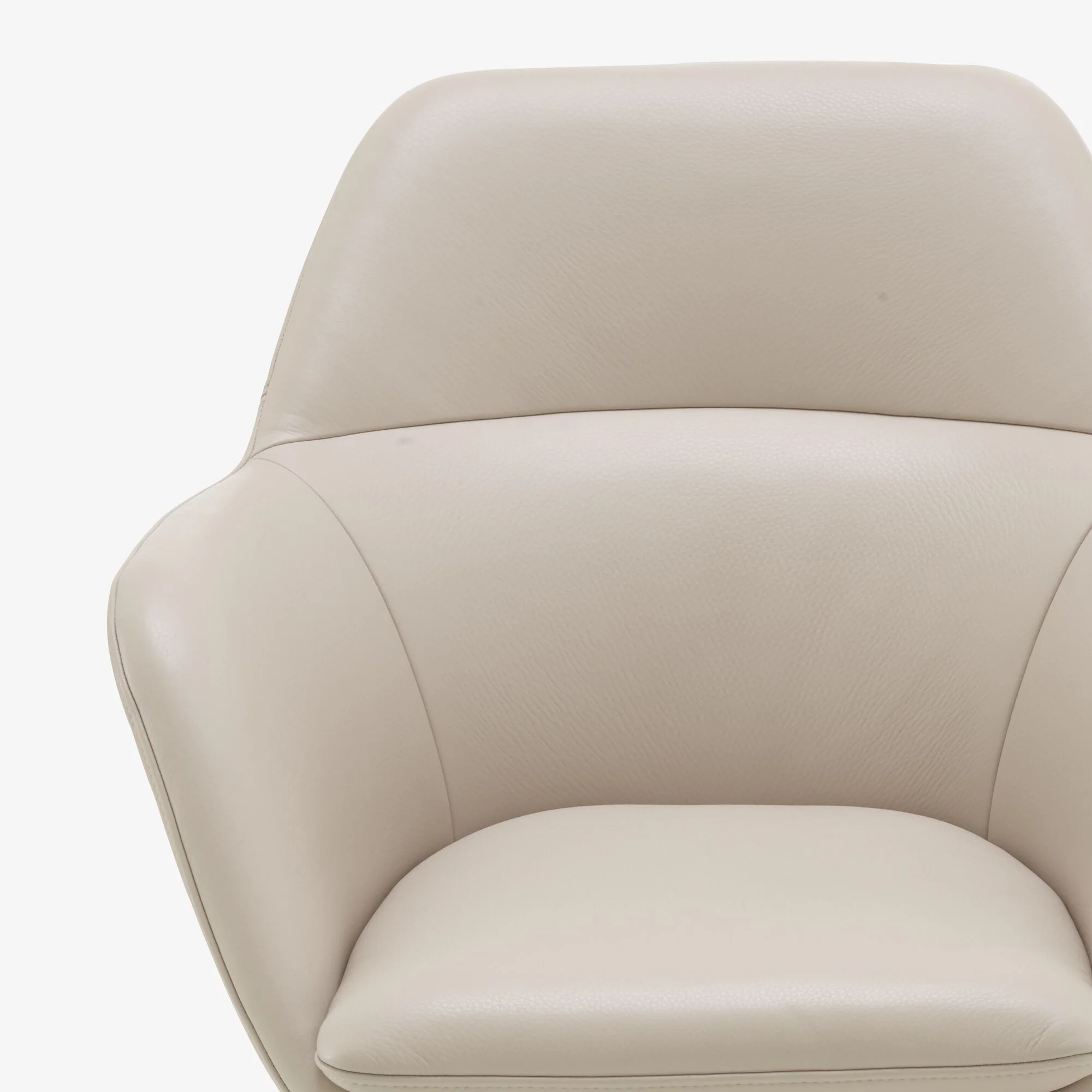 Amédée Carver Chair Central Pedestal - Brilliant Chrome