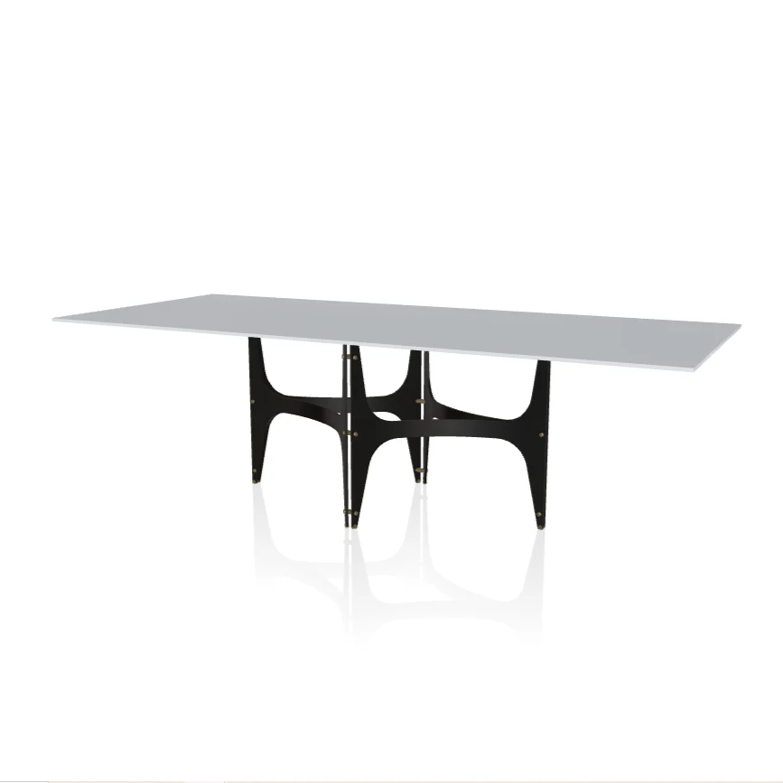 Universe Fixed Rectangular Crystal Table