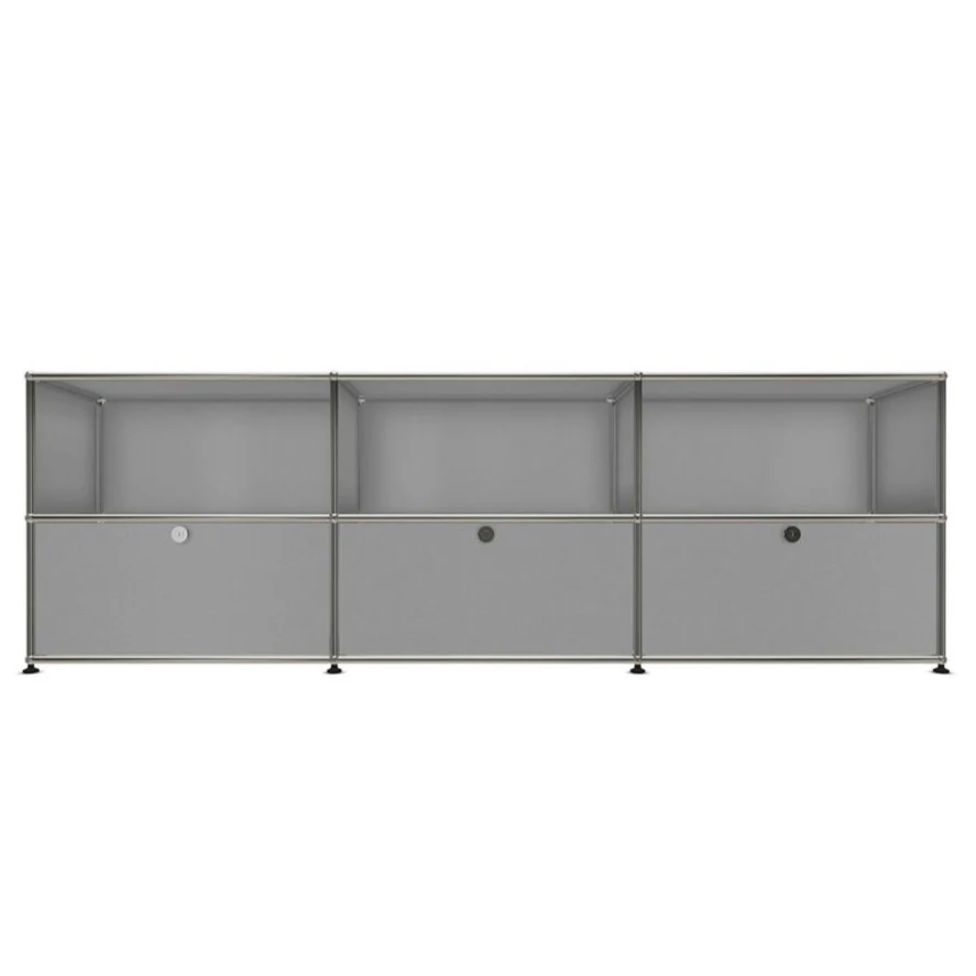 Haller Sideboard L - 3 Doors on Bottom Tier