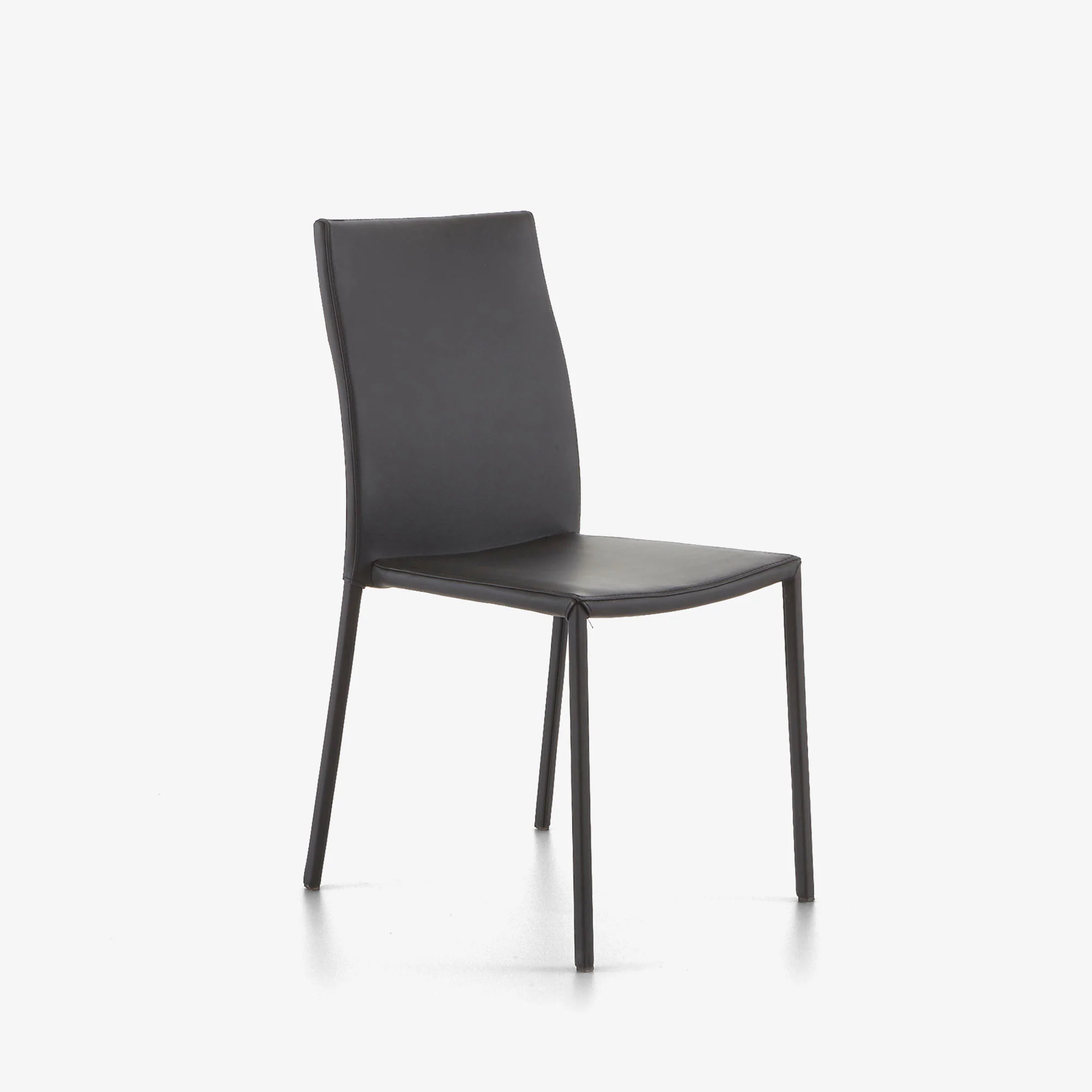 Slim Chair Chair Black Leather