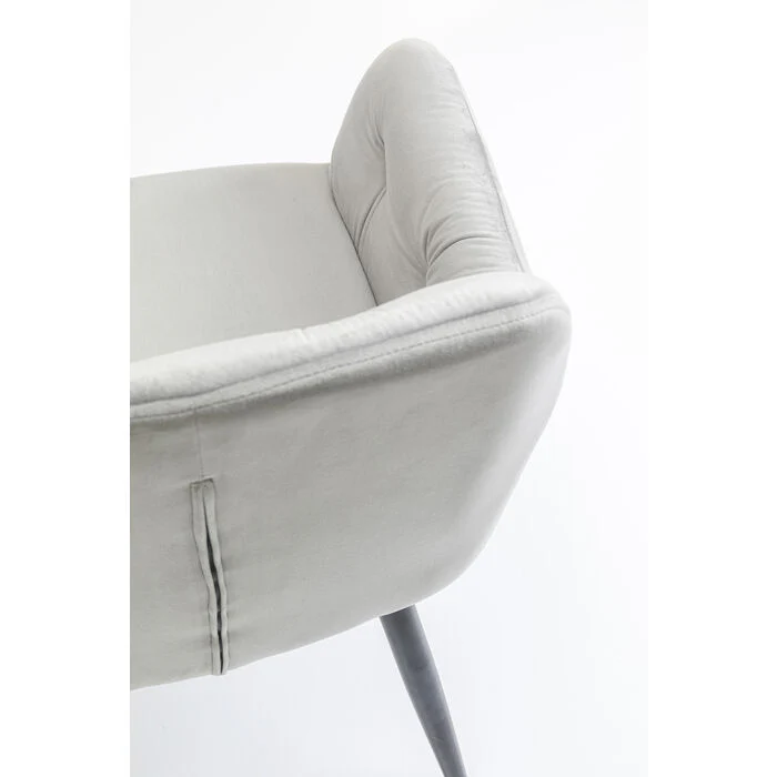 Chair with Armrest Kira Grey