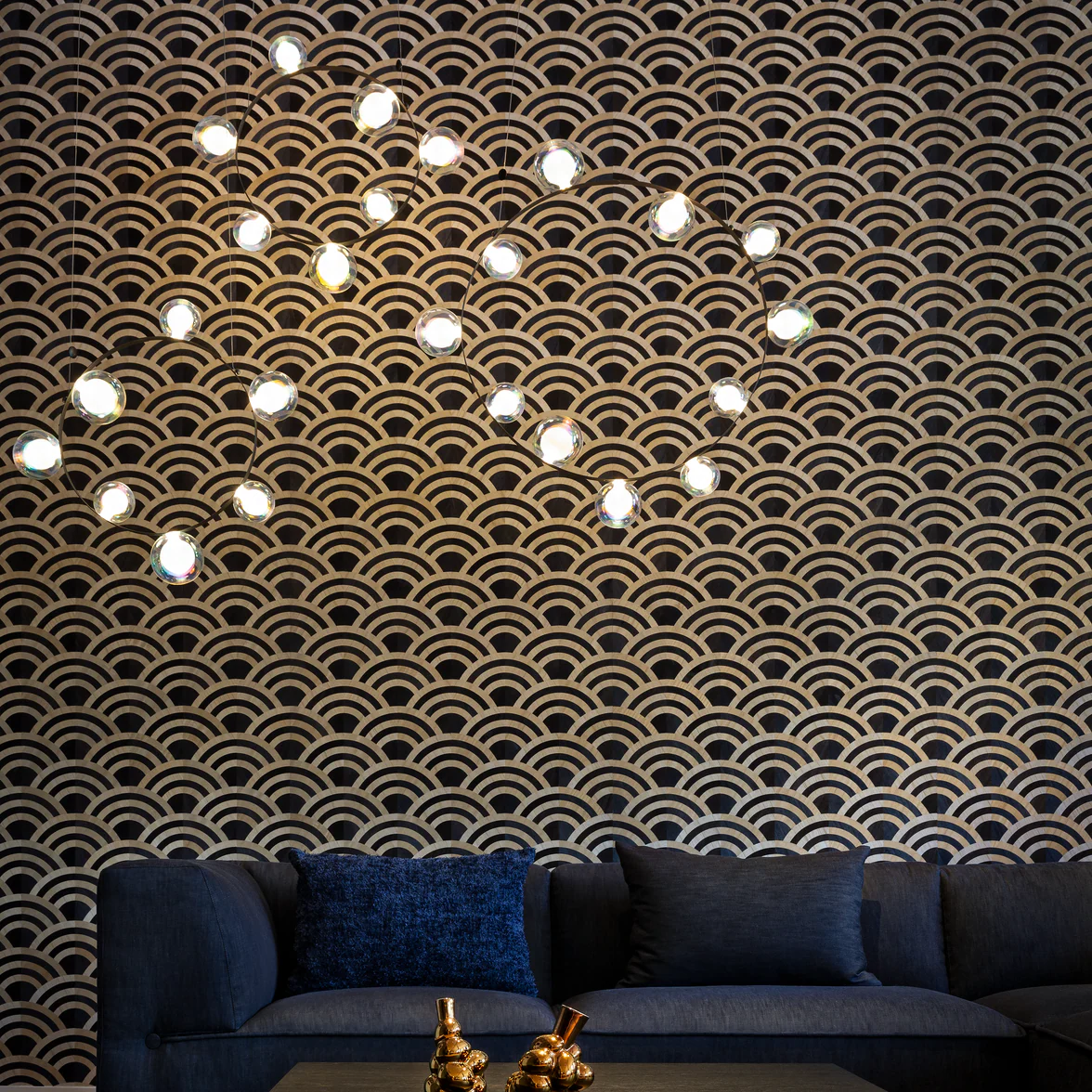 Hubble Bubble Suspension Lamp