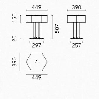 Superwire T Table Lamps