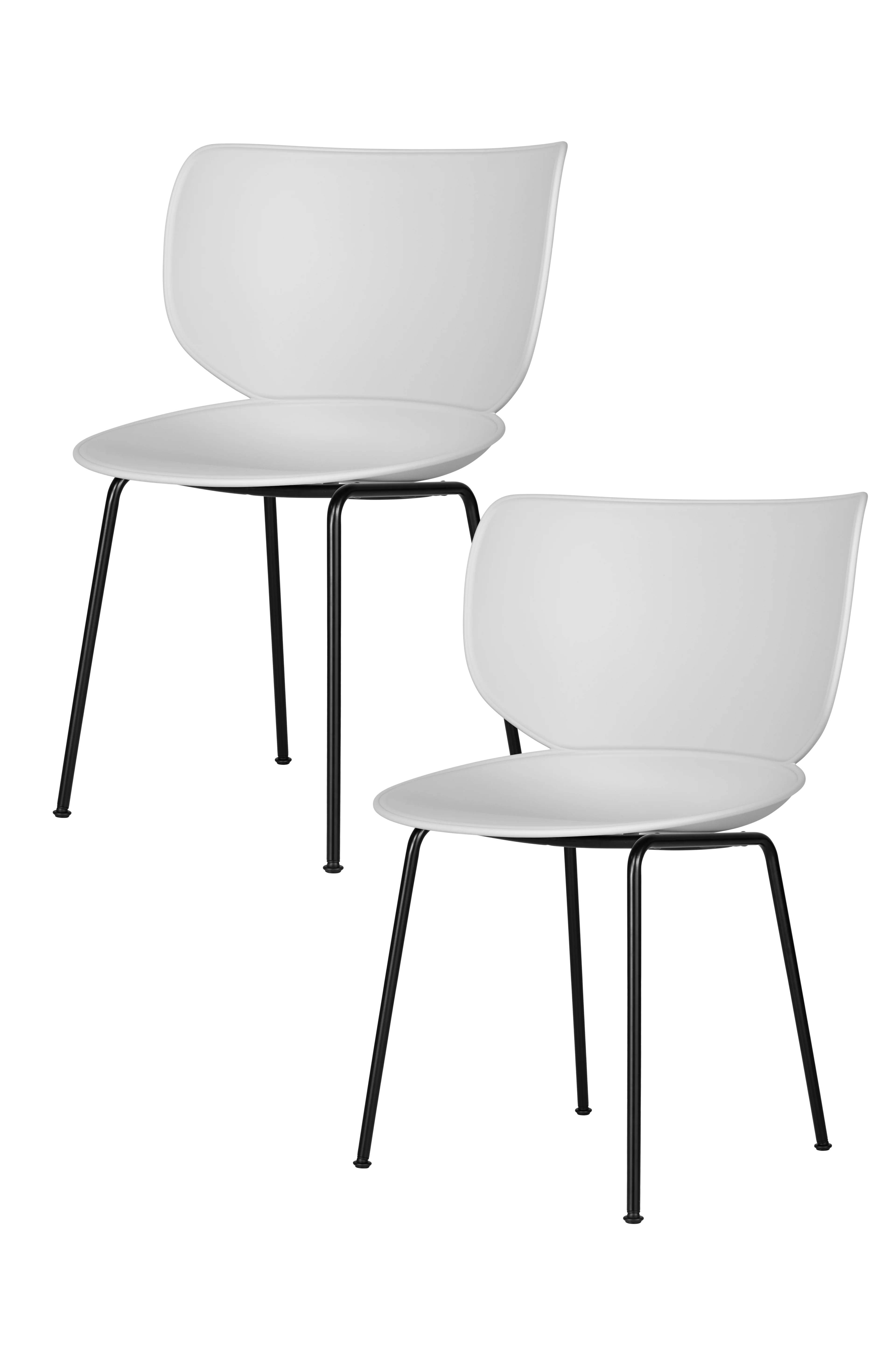 Hana Chairs Un-Upholstered Set of 2