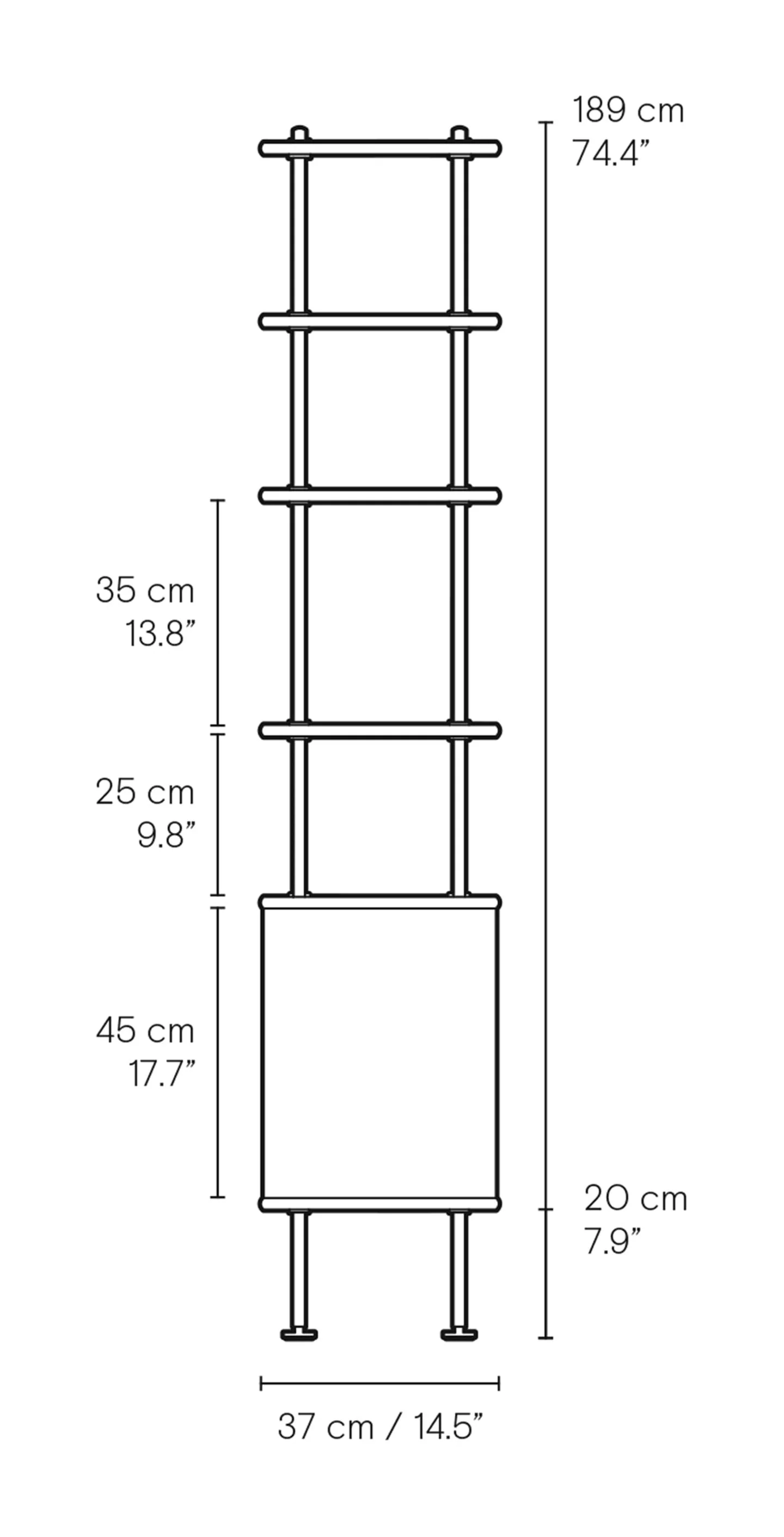 BM0253-1 Shelving System
