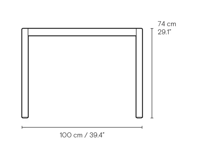 AH902 Outdoor Dining Table, square