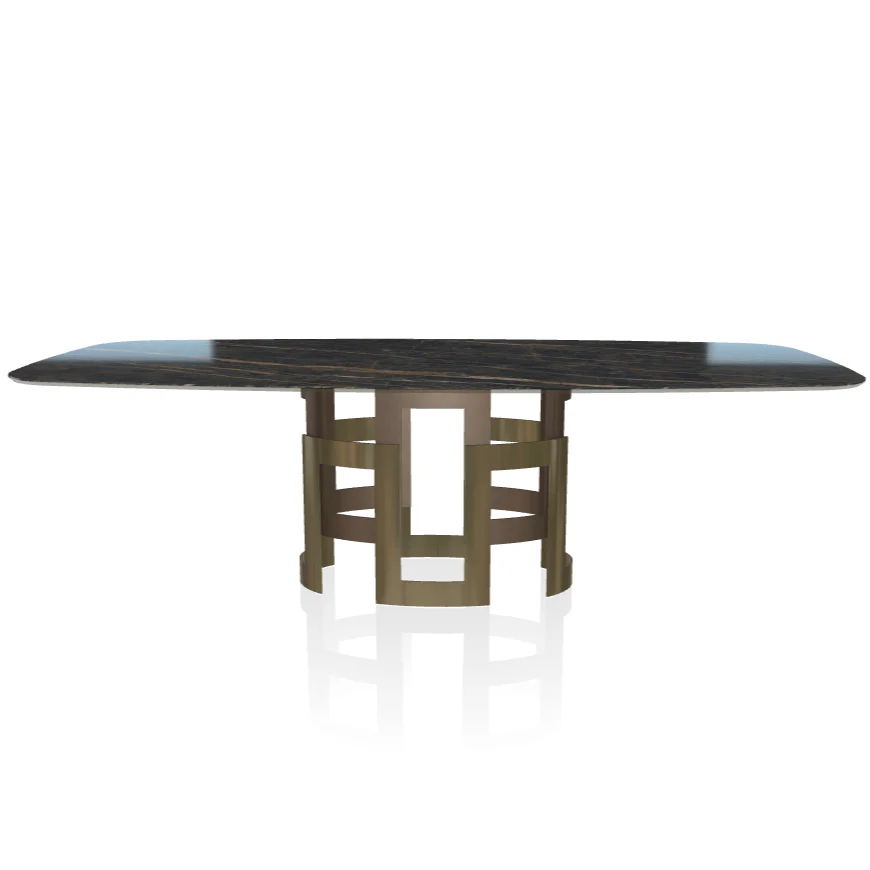 Imperial Barrel Marble Table