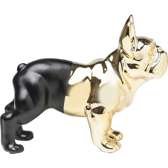Money Box Bulldog Gold-Black