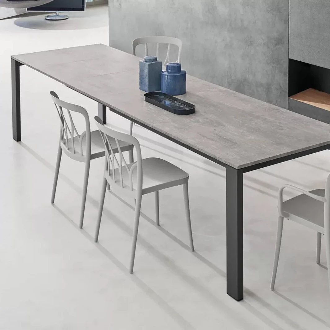 Tom Marble/Ceramic Extendable Table