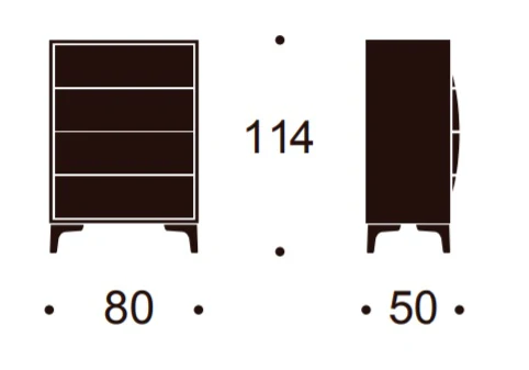 Emma Tall Drawer Chest