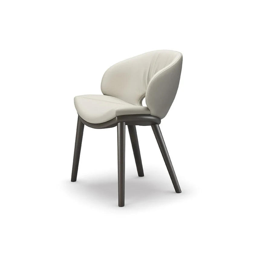 MIRANDA Wood Lounge Chair