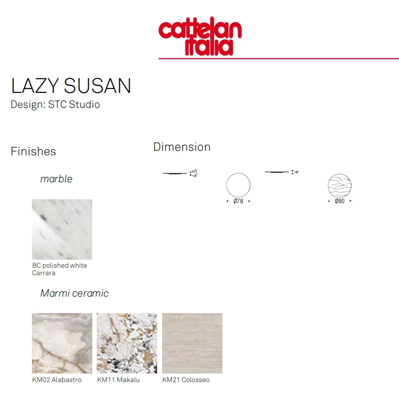 LAZY SUSAN Revolving Table Tray