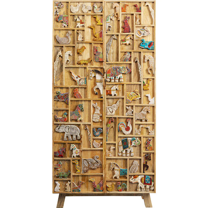 Cabinet Zoo 81x163cm
