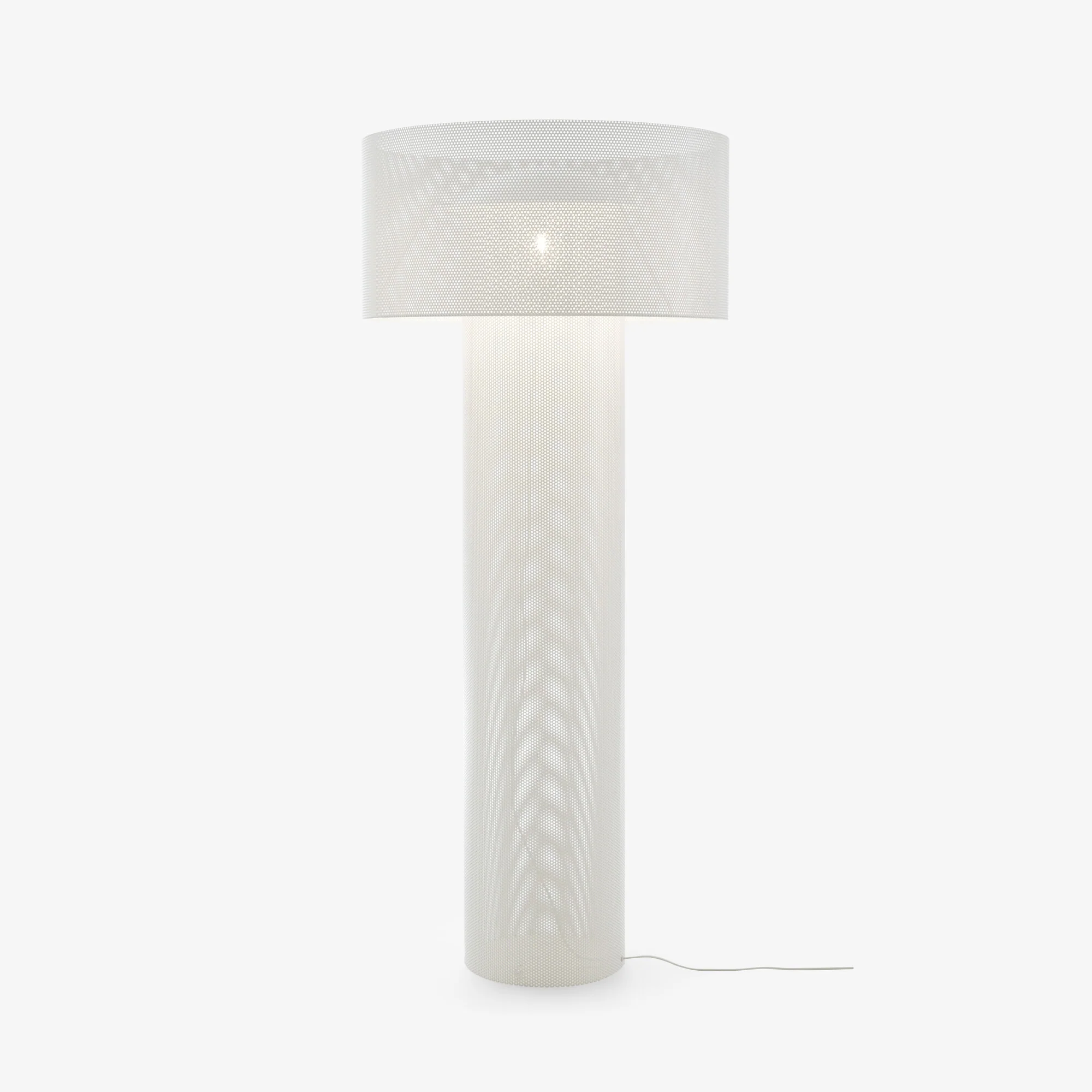 Asola Floor Standard Lamp White