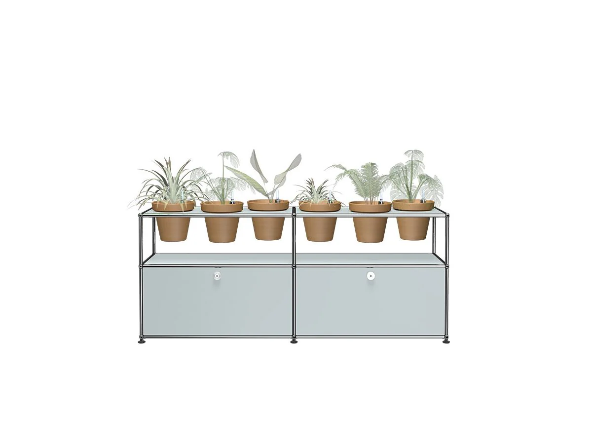Haller Plant Sideboard - Six Vase Holders