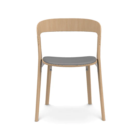 Pila Stacking chair upholstered seat
