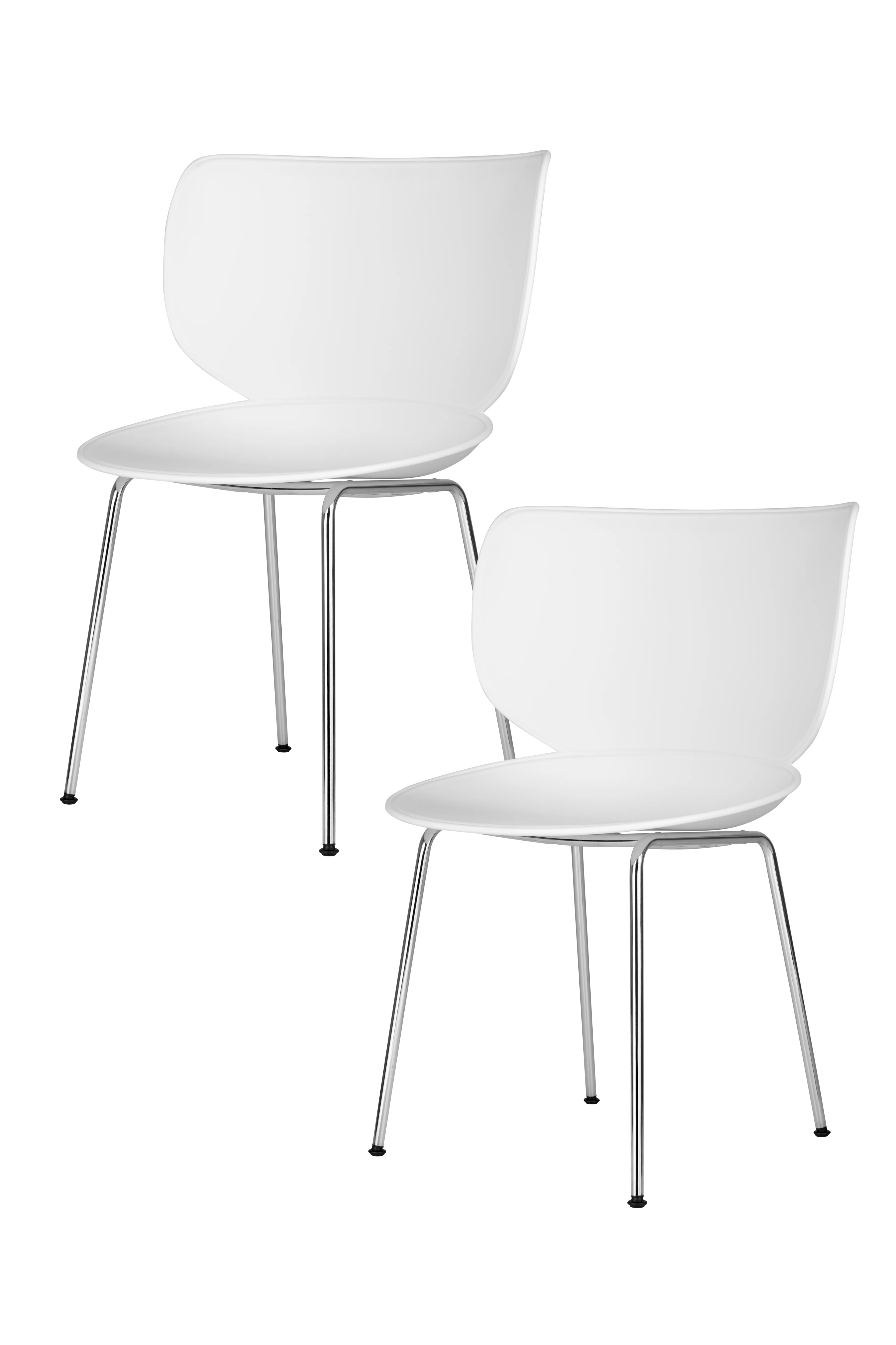 Hana Chairs Un-Upholstered Set of 2