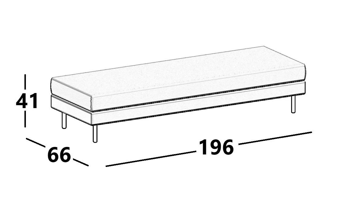 CUBE CU6 3seater Bench