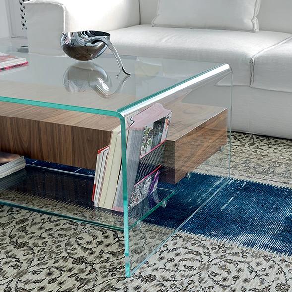 Bridge with drawer and shelf