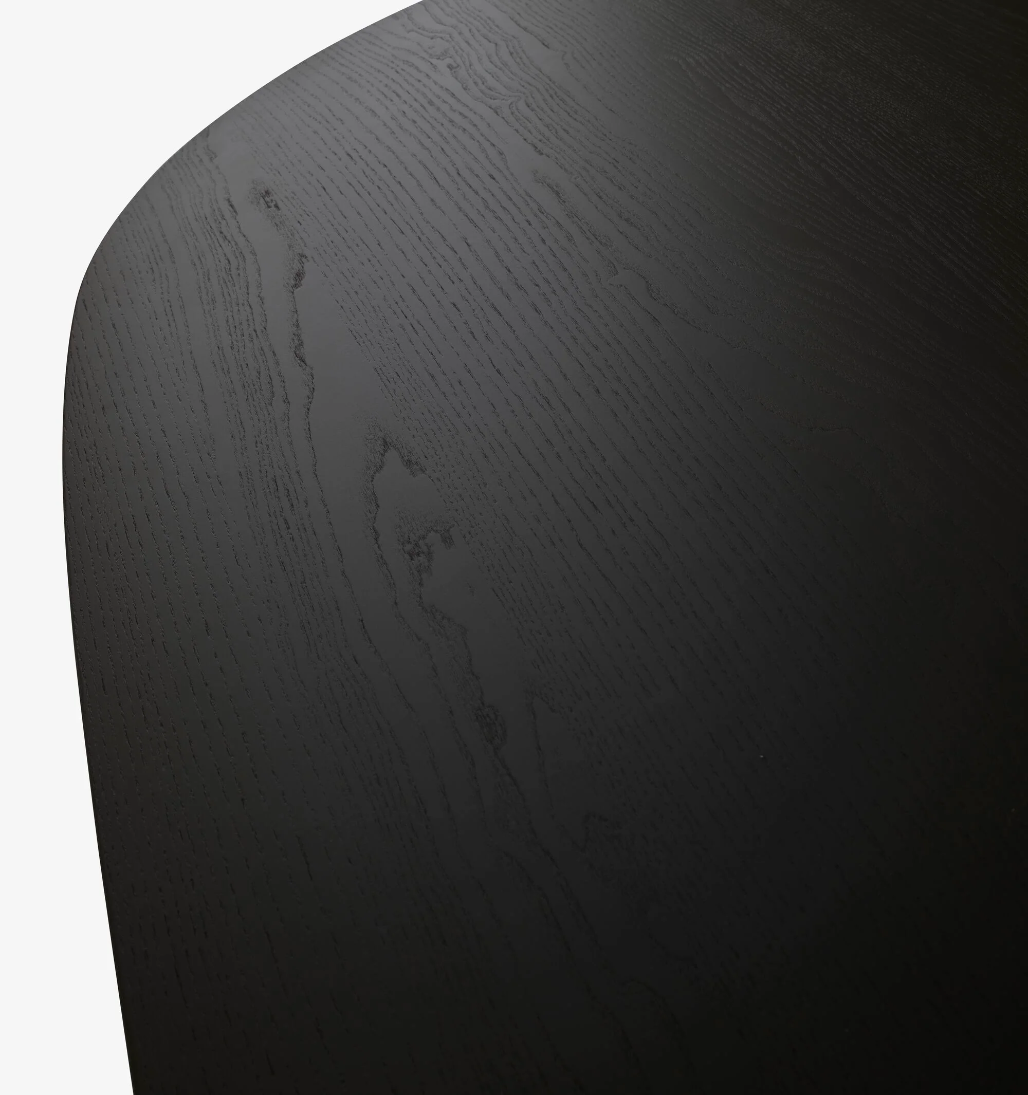 Hashira Dining Table Base In Black Stained Ash