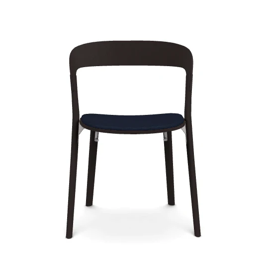 Pila Stacking chair upholstered seat