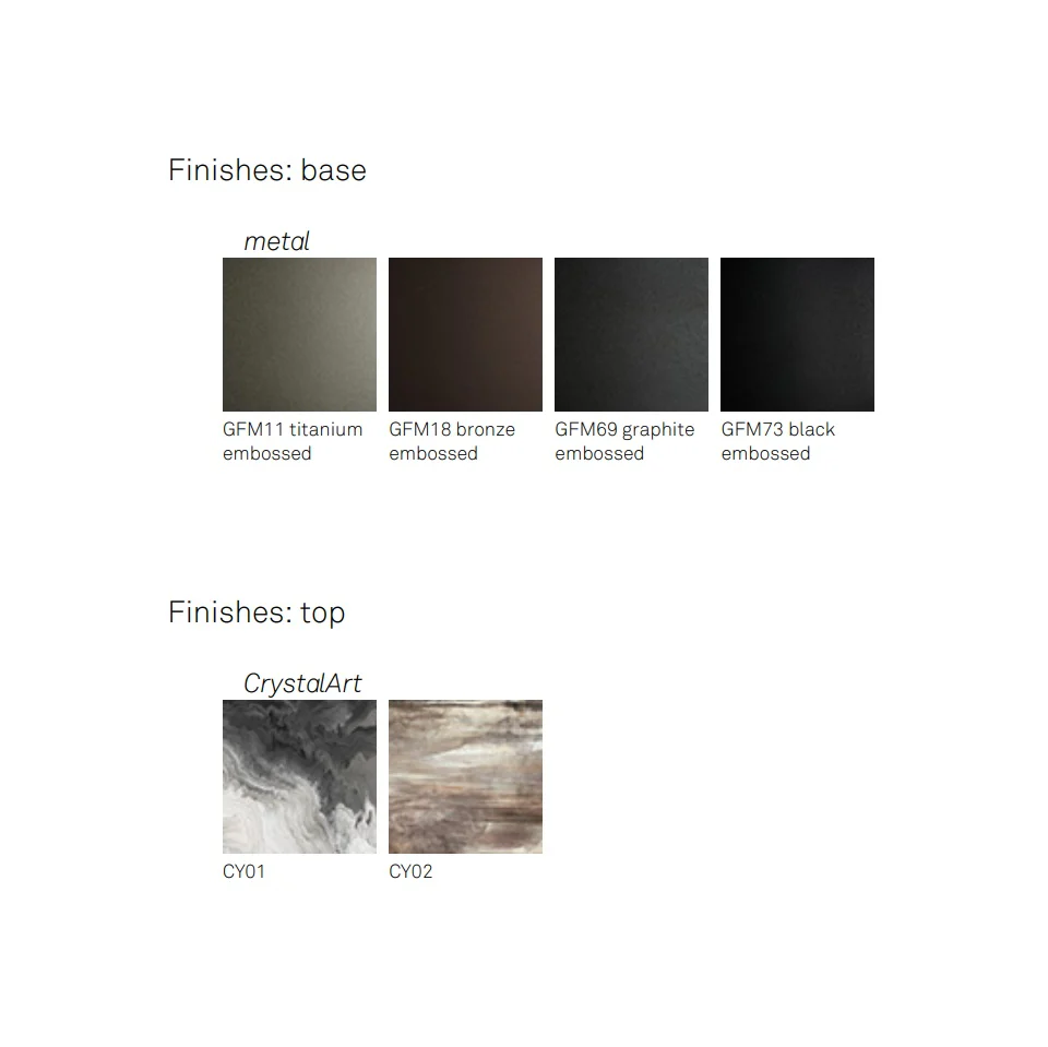 ATLANTIS Crystalart Table