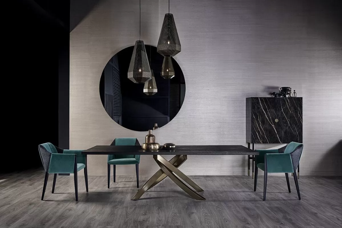 Artistico Rectangular Wood Table