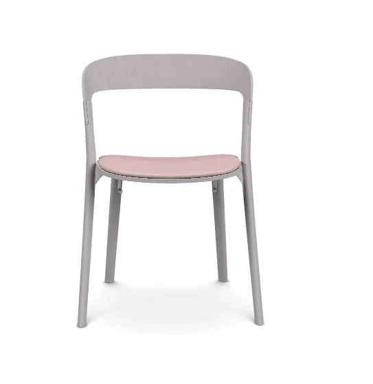 Pila Stacking chair upholstered seat