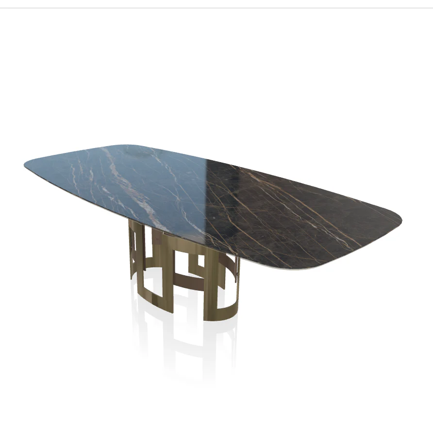 Imperial Barrel Marble Table