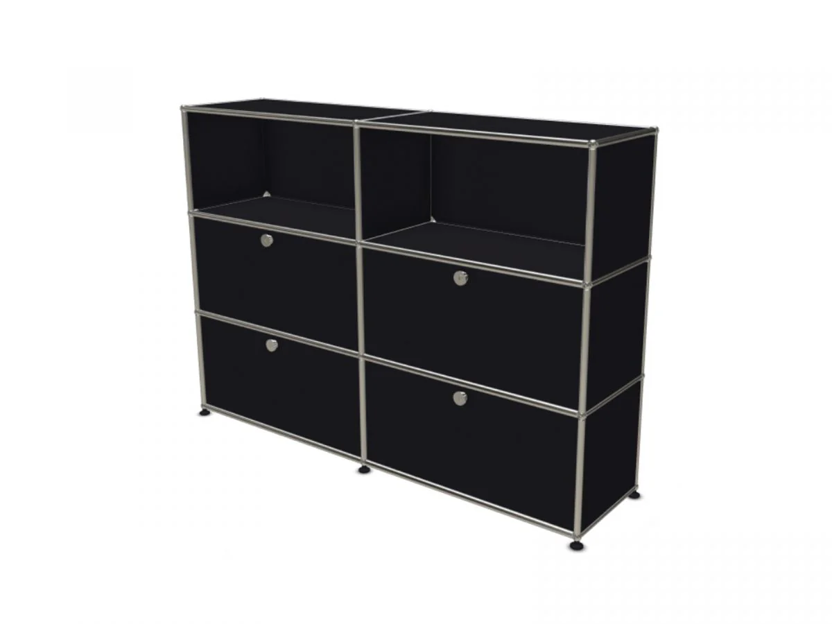 Haller High Sideboard M with 4 Drop-Down Doors