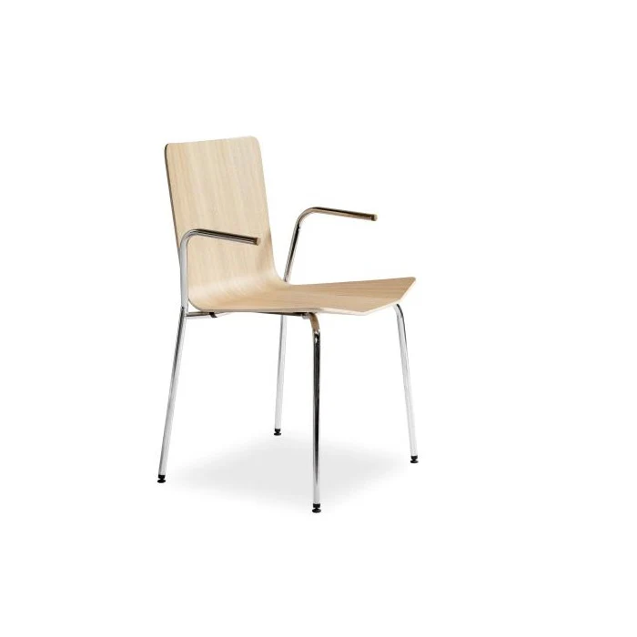 SM 802 Dining Armchair (Veneered Shell)