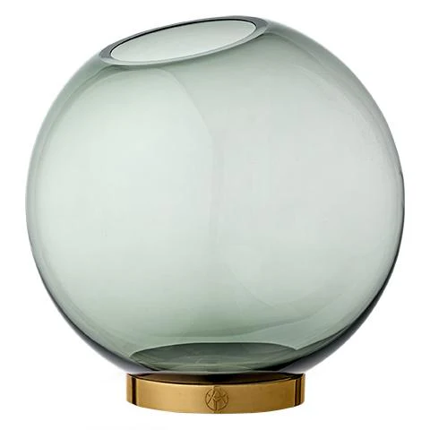 GLOBE vase w. stand