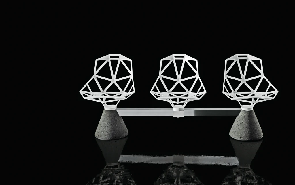 Chair_One Public Seating System 1 Seating system on bar