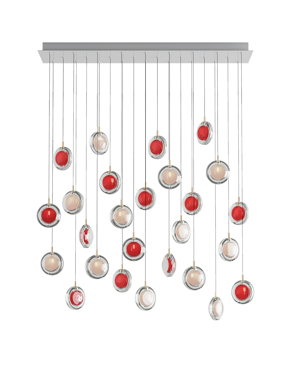 Chandeliers lens 26 pcs