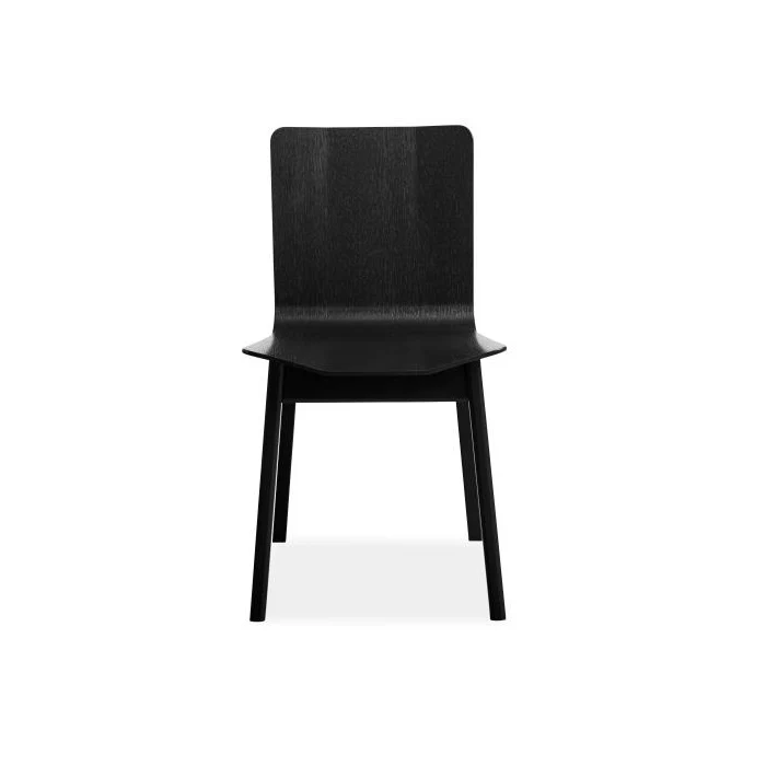 SM 807 Dining Chair Wooden Legs (Veneered Shell)