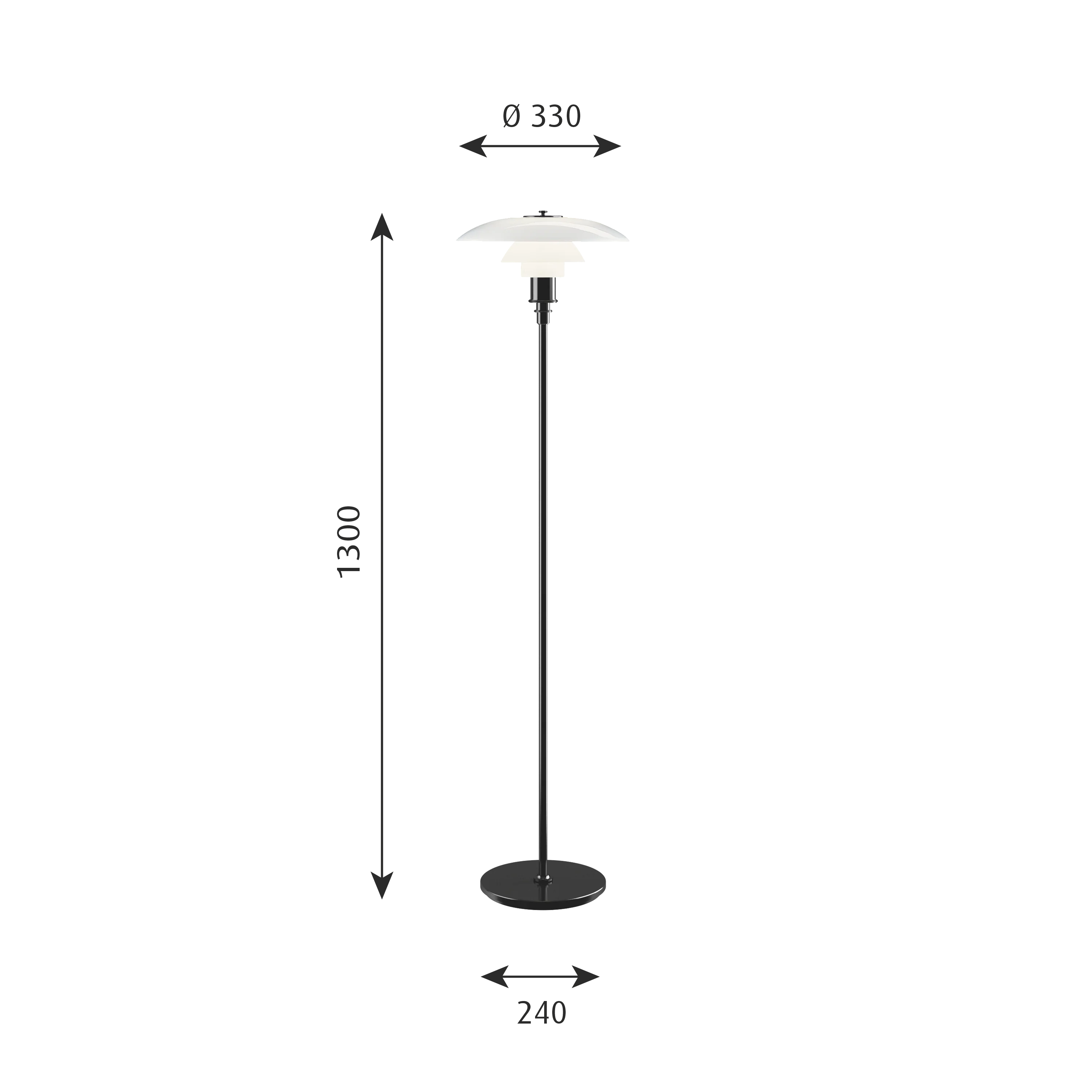 PH 3½-2½ Floor Lamp