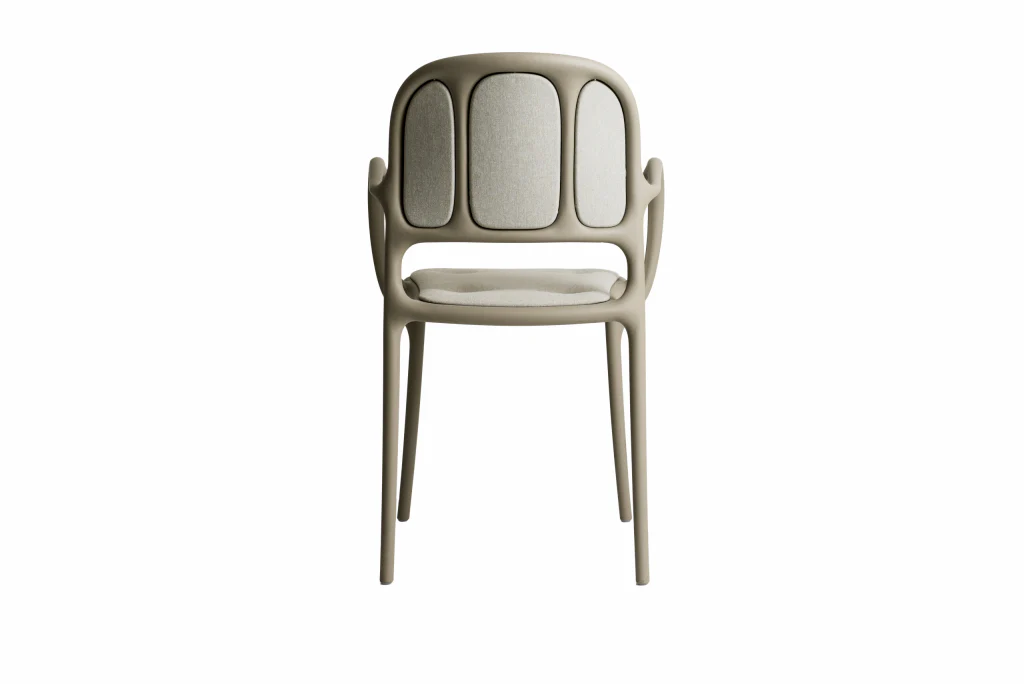 Milà Armchair Seat and Back upholstered