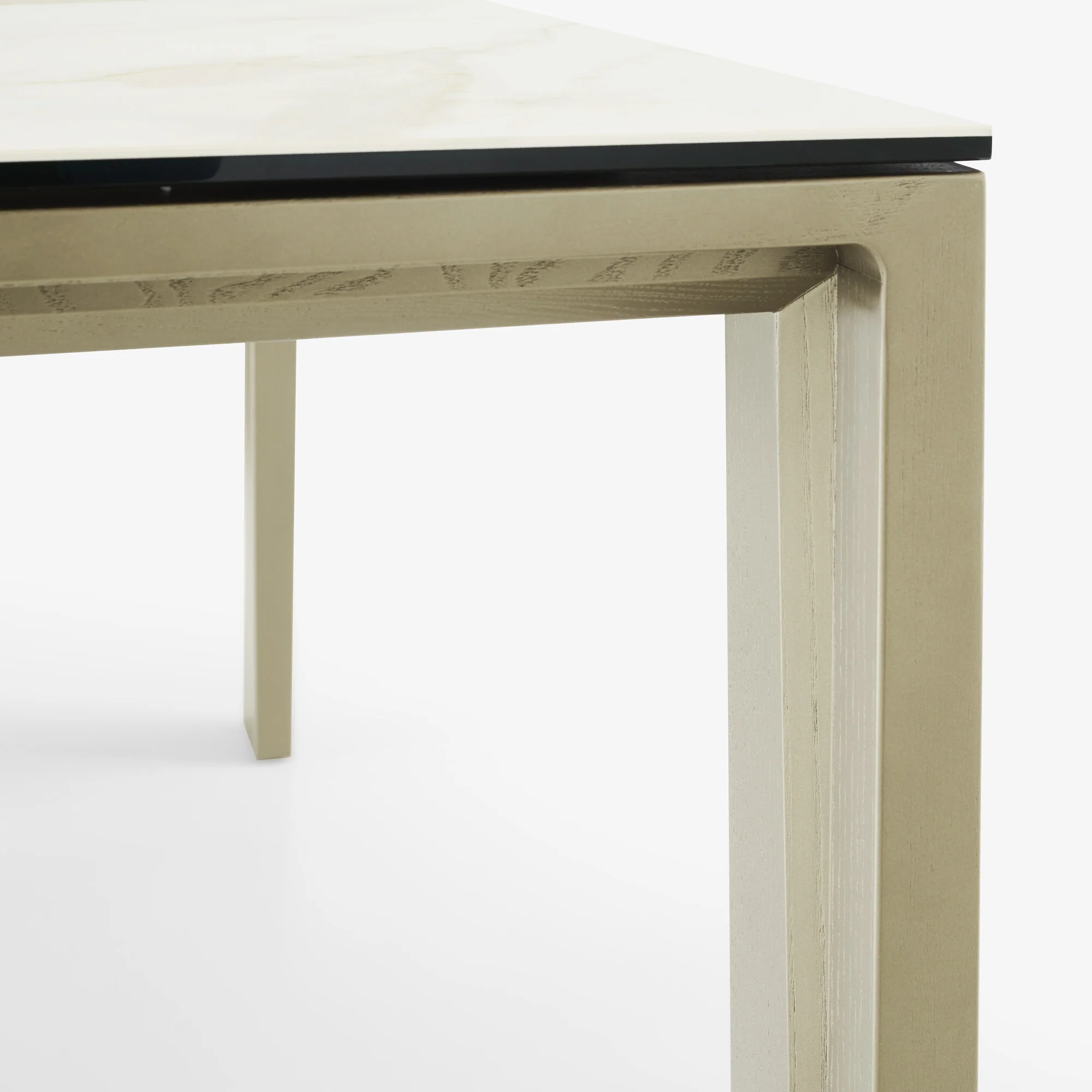 Naïa Dining Table Legs In Bronze-Stained Oak