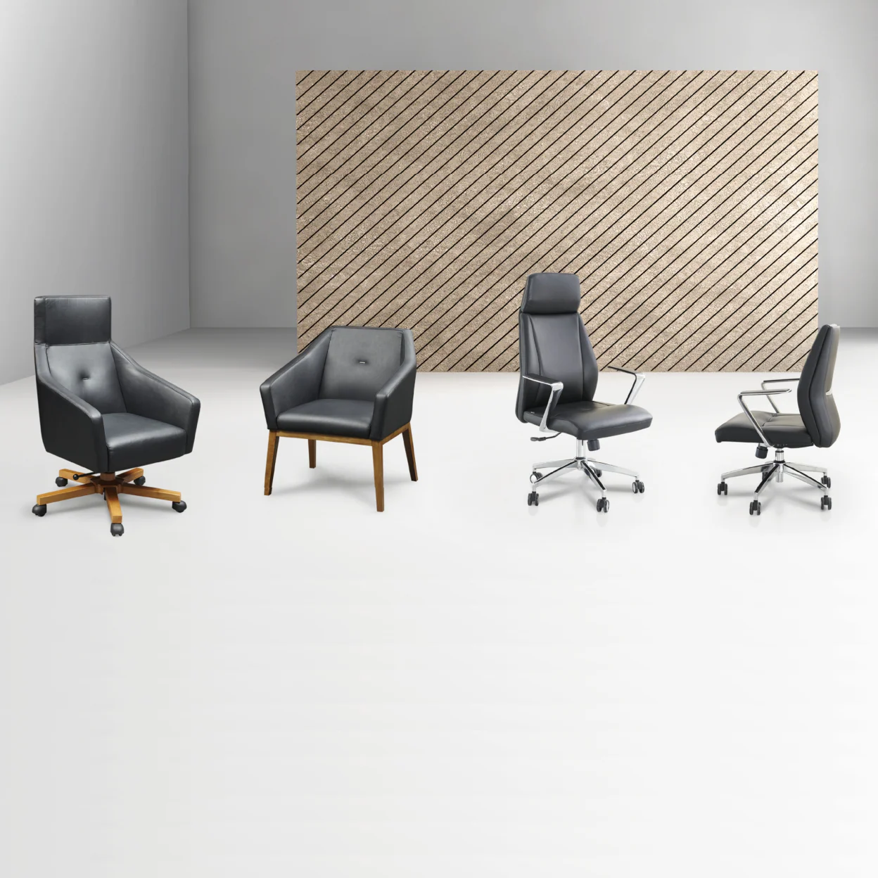 Sao Office Chair - DIAMOND BLACK