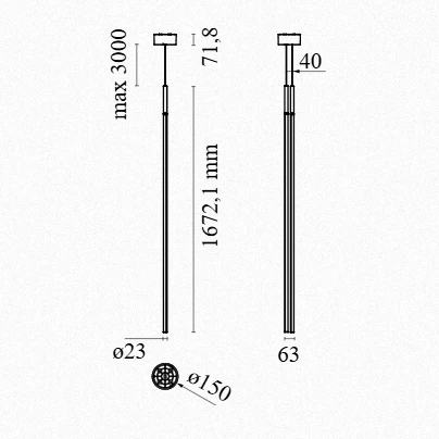 My Lines Suspension Lamp