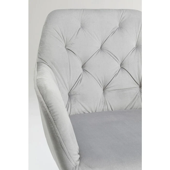 Chair with Armrest Kira Grey