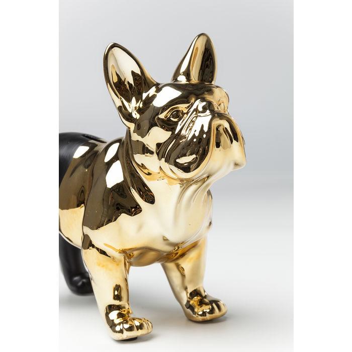 Money Box Bulldog Gold-Black