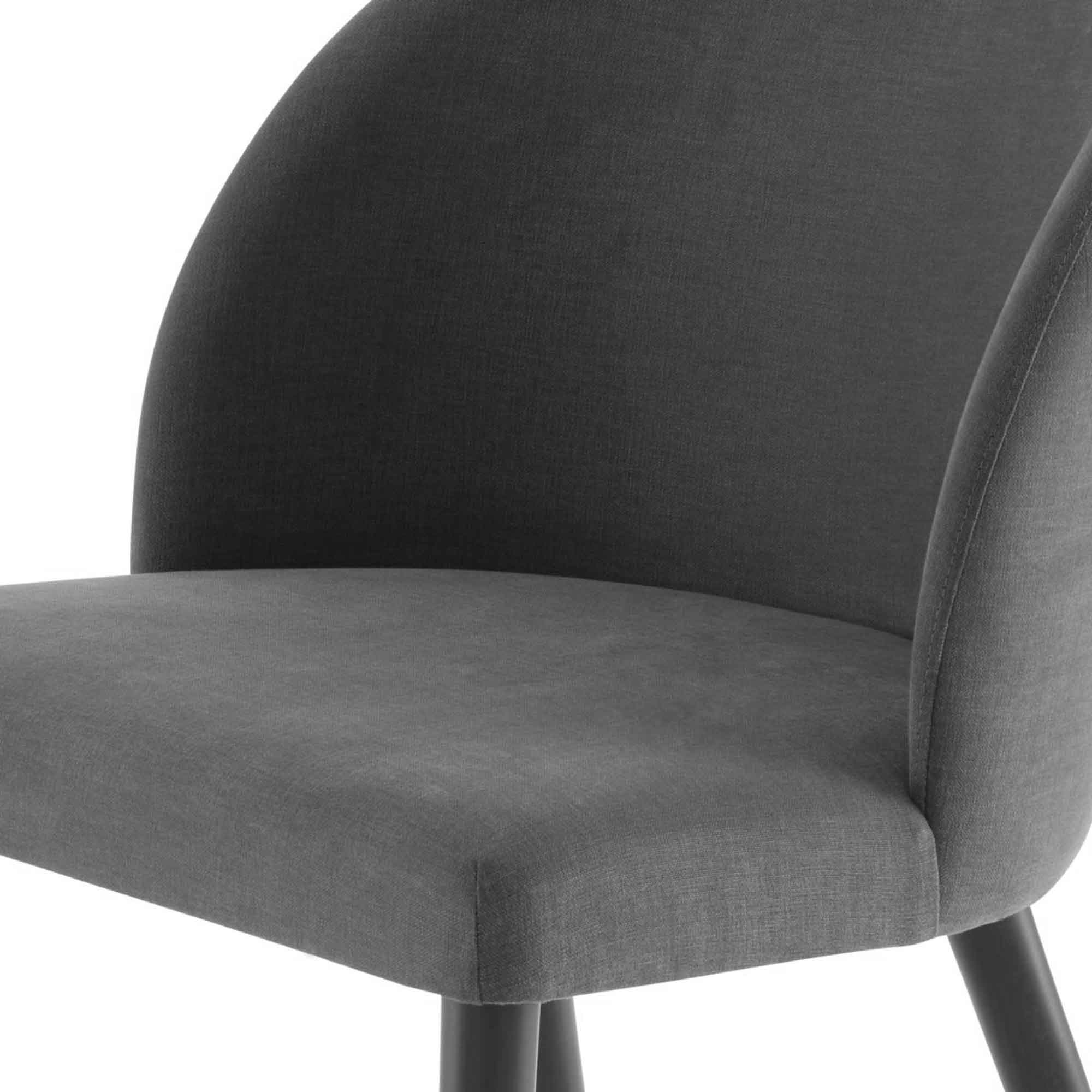 Giuliana Chair Fabric-Anthracite