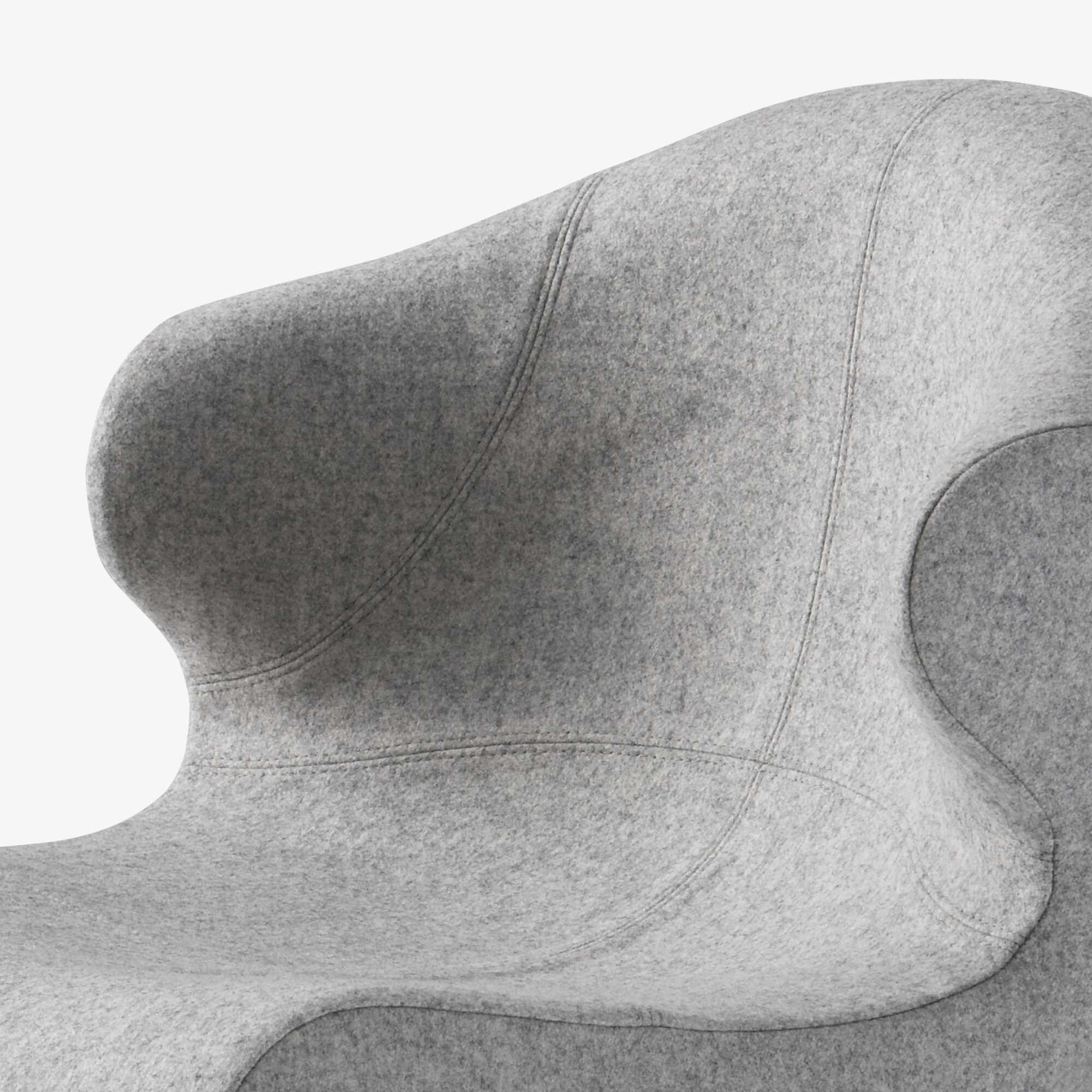 Alster Alster Carver Chair Aluminium Base On Castors