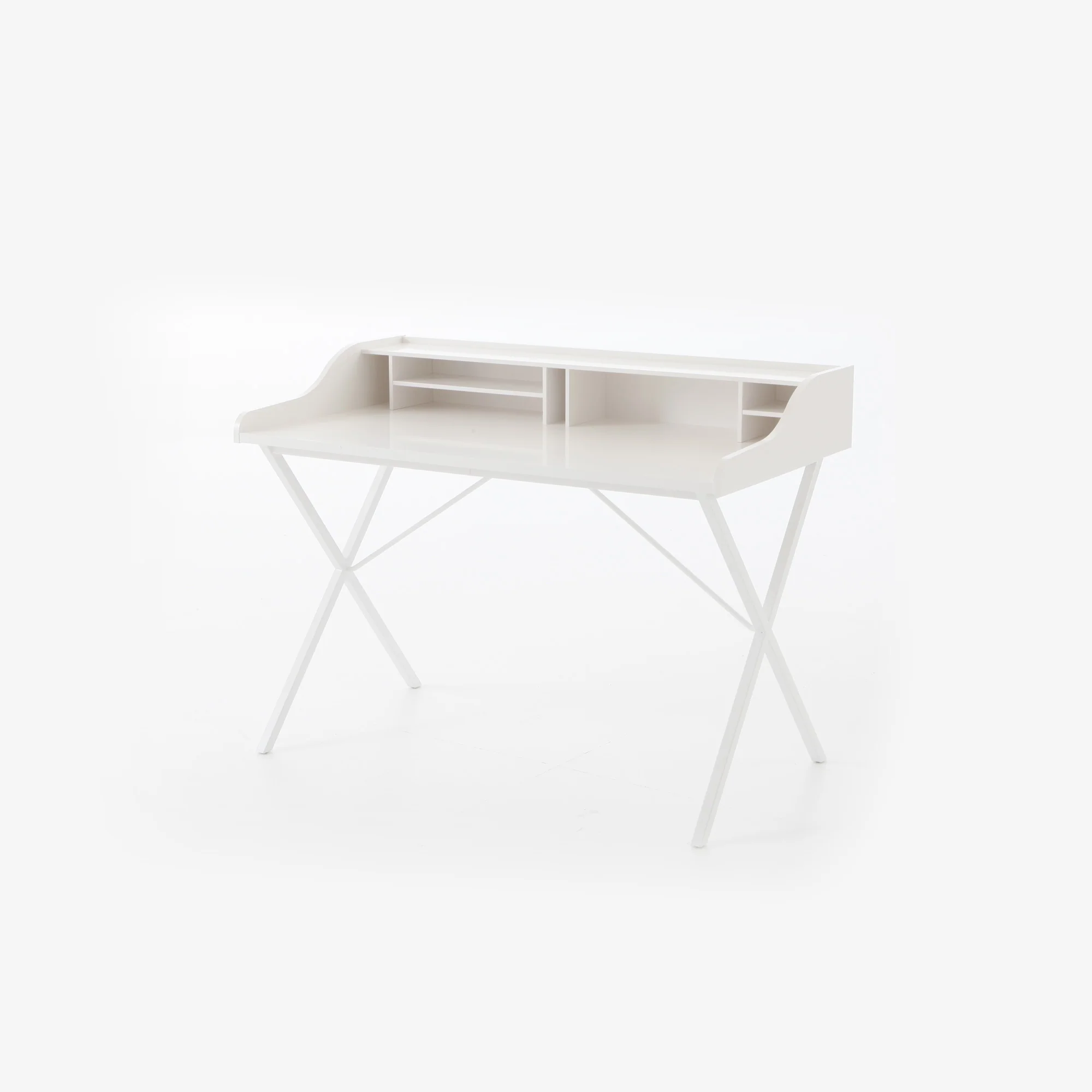 Ursuline Desk White Lacquer