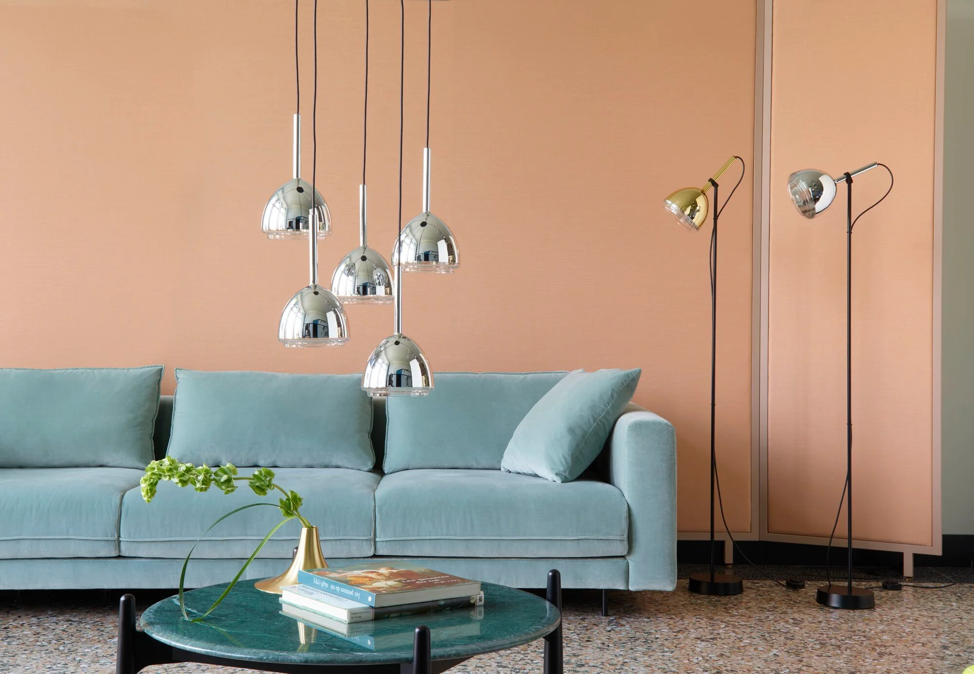 Brass Bell Reading Lamp